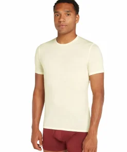 Icebreaker Men's Anatomica Shortsleeve Crewe Undyed