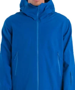 Icebreaker Men's Mer Shell+ Peak Hooded Jacket Lazurite