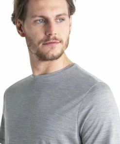 Icebreaker Men's Merino 125 Cool-Lite™ Sphere III Short Sleeve Tee Metro Heather