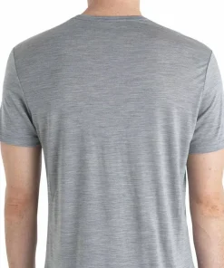 Icebreaker Men's Merino 125 Cool-Lite™ Sphere III Short Sleeve Tee Metro Heather