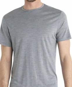 Icebreaker Men's Merino 125 Cool-Lite™ Sphere III Short Sleeve Tee Metro Heather