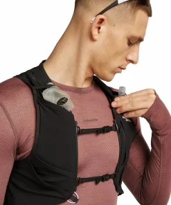 Icebreaker Men's Merino 75 Cool-Lite Featherlight Longleeve Crewe Carob