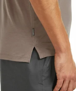 Icebreaker Men's Merino 125 Cool-Lite™ Sphere III Short Sleeve Tee Porcini