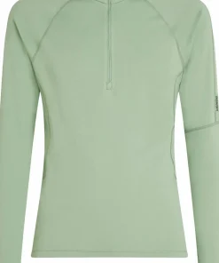 Icebreaker Men's Merino 300 MerinoFine Polar Long Sleeve Half Zip Seaglass