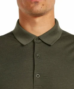 Icebreaker Men's Merino 150 Tech Lite III Short Sleeve Polo Dk Loden