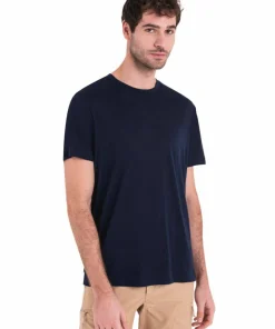 Icebreaker Men's Merino 150 Tech Lite III Short Sleeve Tee Midnight Navy