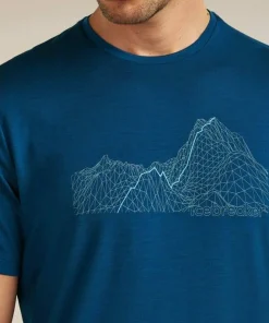 Icebreaker Men's Merino Blend 125 Cool-Lite™ Sphere Ss Tee Beta Atlantis