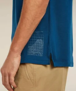 Icebreaker Men's Merino Blend 125 Cool-Lite™ Sphere Ss Tee Beta Atlantis