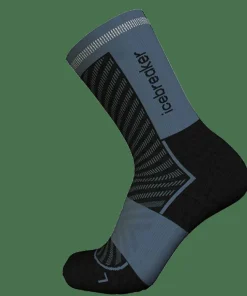 Icebreaker Men's Merino Run+ Ultralight Crew Black/Graphite