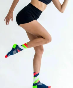 Incylence Running Loops High Navy Green Inferno