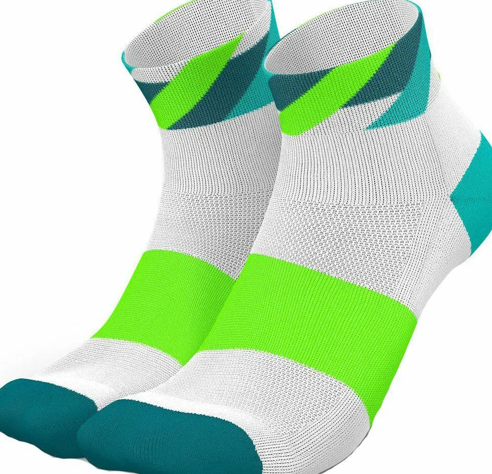 Incylence Running Loops Short White Green