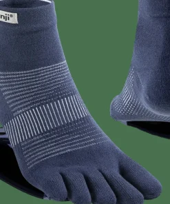 Injinji Men's Run Lightweight Mini-Crew Navy