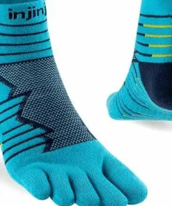 Injinji Men's Ultra Run Mini-Crew Pacific Blue