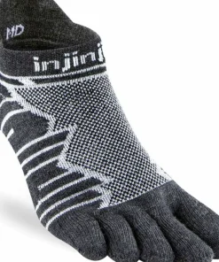 Injinji Ultra Run No-Show Wool Slate