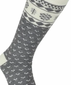 Ivanhoe Unisex Wool Sock Folklore Grey