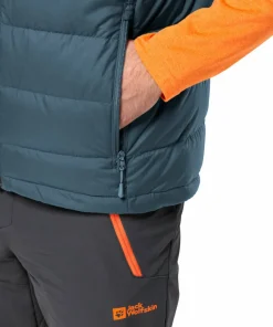 Jack Wolfskin Men's Ather Down Vest Midnight Sky