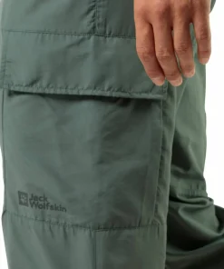 Jack Wolfskin Men's Barrier Pant Hedge Green