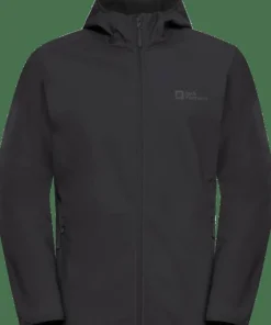 Jack Wolfskin Men's Bornberg Hoody Black
