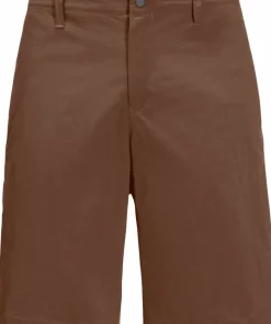 Jack Wolfskin Men's Desert Shorts Dark Rust