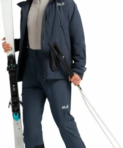 Jack Wolfskin Men's Flowline Pro 2l Ins Pants Midnight Sky