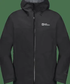 Jack Wolfskin Men's Highest Peak 3-Layer Jacket Black