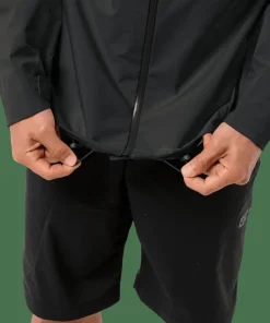 Jack Wolfskin Men's Highest Peak 3-Layer Jacket Black