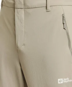 Jack Wolfskin Men's Hikeout Zip Off Pants Stone