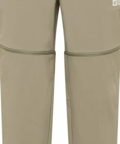 Jack Wolfskin Men's Hikeout Zip Off Pants Stone