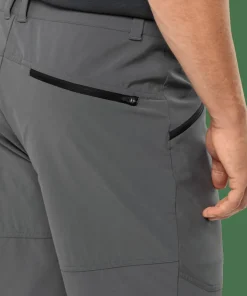 Jack Wolfskin Men's Hiking Alpine Shorts Slate
