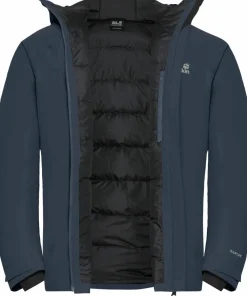 Jack Wolfskin Men's Icecape 2l Down Ins Jacket Rds Midnight Sky