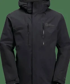 Jack Wolfskin Men's Jasper 2-Layer Jacket Black