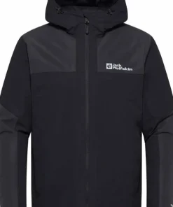 Jack Wolfskin Men's Jasper Ins Jacket Black