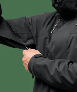 Jack Wolfskin Men's Kammweg 2-Layer Jacket Phantom