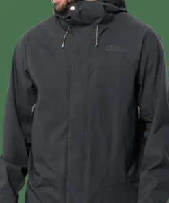 Jack Wolfskin Men's Kammweg 2-Layer Jacket Phantom