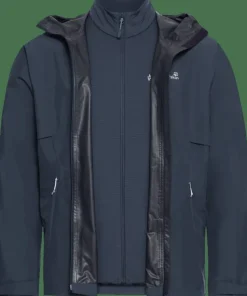 Jack Wolfskin Men's Litestride 3in1Jacket Midnight Sky