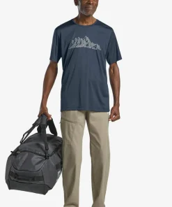 Jack Wolfskin Men's Peak Graphic T New Mountain Midnight Sky