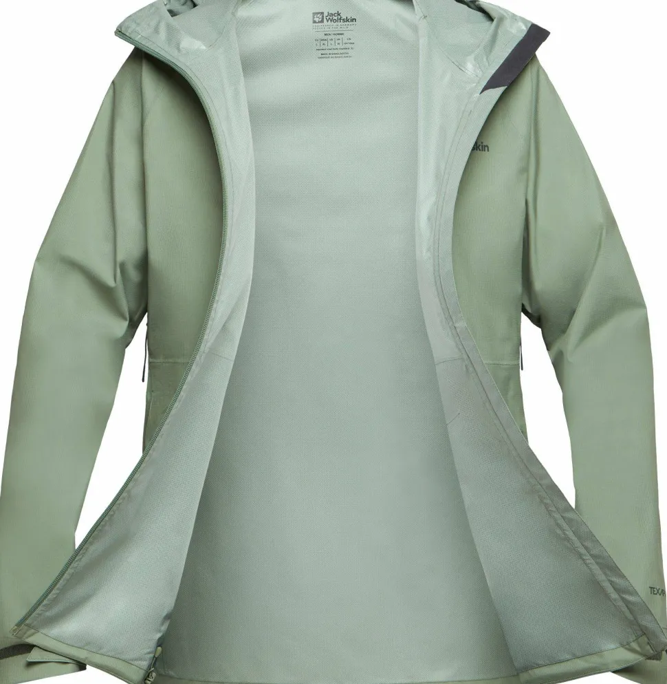 Jack Wolfskin Men's Prelight 2.5l Layer Jacket Eucalyptus