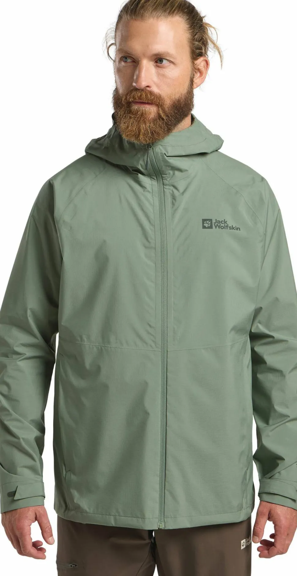 Jack Wolfskin Men's Prelight 2.5l Layer Jacket Eucalyptus