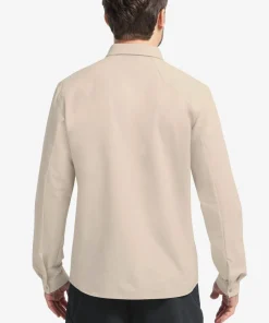 Jack Wolfskin Men's Prelight Suncool Ls Shirt Oyster