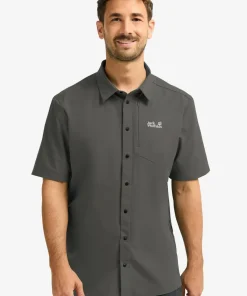 Jack Wolfskin Men's Prelight Suncool Shirt Flint