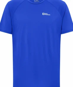 Jack Wolfskin Men's Prelight Swift Tee Vibrant Blue
