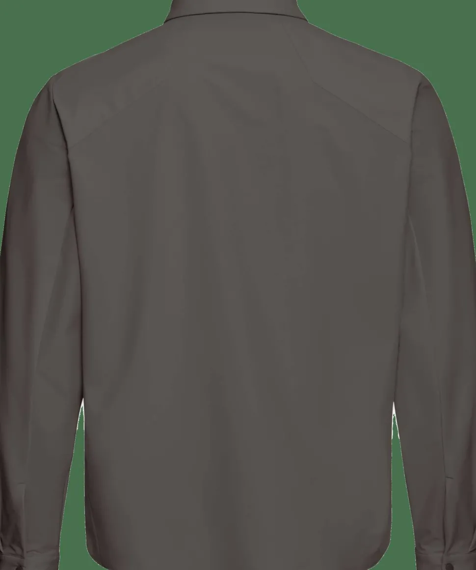 Jack Wolfskin Men's Prelight Suncool Ls Shirt Flint
