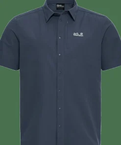 Jack Wolfskin Men's Prelight Suncool Shirt Midnight Sky