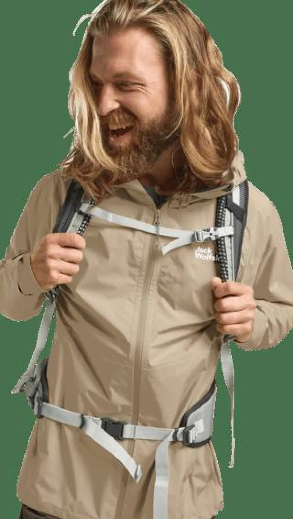 Jack Wolfskin Men's Prelight 2.5l Layer Jacket Hazel Wood