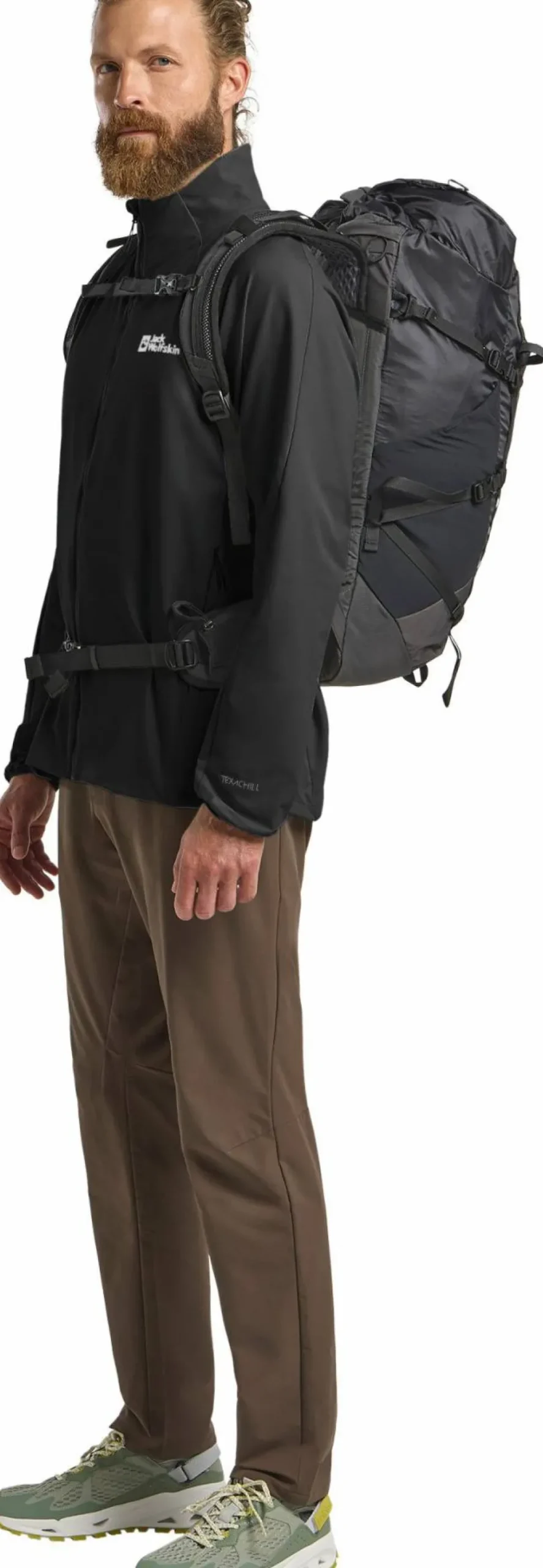 Jack Wolfskin Men's Prelight Stride Jacket Black