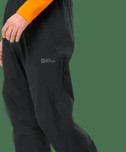 Jack Wolfskin Men's Rainy Days 2.5 Layer Pants Black
