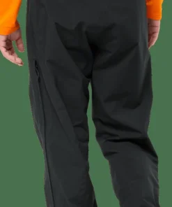 Jack Wolfskin Men's Rainy Days 2.5 Layer Pants Black