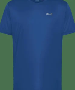 Jack Wolfskin Men's Tech Tee Blue Orchid