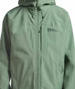 Jack Wolfskin Men's Tempest 2L Jacket Eucalyptus