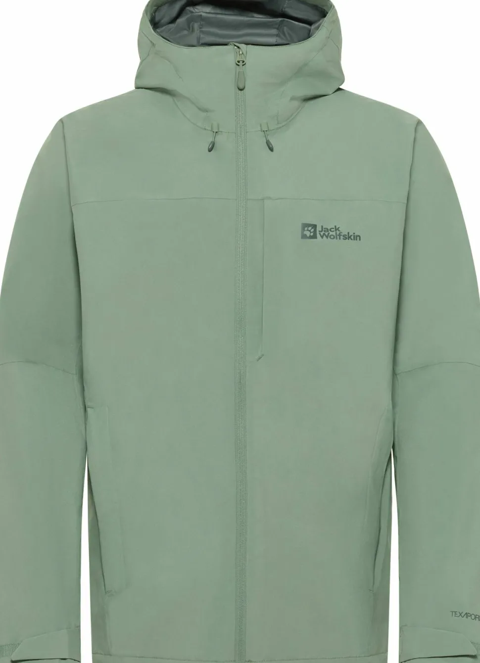 Jack Wolfskin Men's Tempest 2L Jacket Eucalyptus